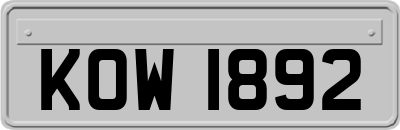 KOW1892