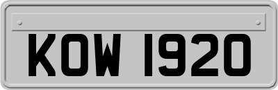 KOW1920