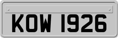 KOW1926