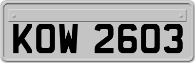 KOW2603