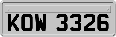 KOW3326