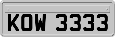 KOW3333
