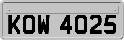 KOW4025