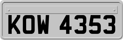 KOW4353