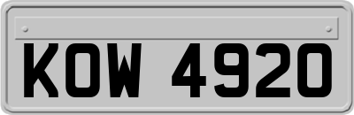 KOW4920