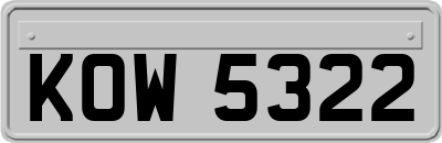 KOW5322