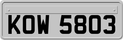 KOW5803