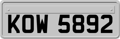 KOW5892