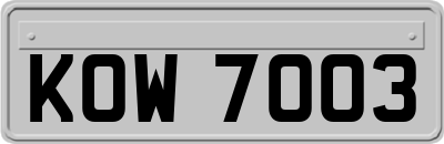 KOW7003