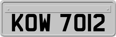 KOW7012