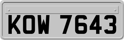 KOW7643