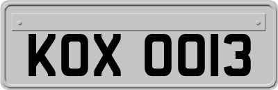 KOX0013