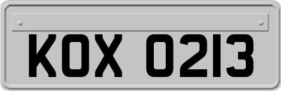 KOX0213