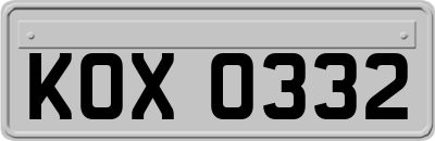 KOX0332