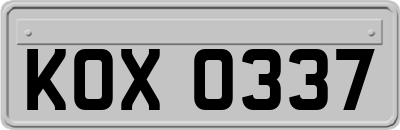 KOX0337