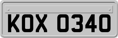 KOX0340