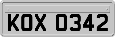 KOX0342