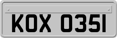 KOX0351