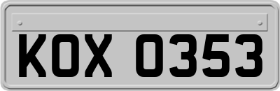 KOX0353