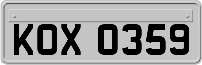 KOX0359