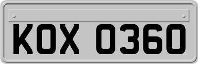 KOX0360