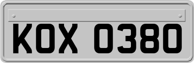 KOX0380