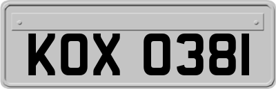 KOX0381