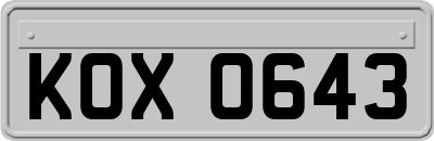 KOX0643