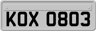 KOX0803