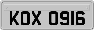 KOX0916