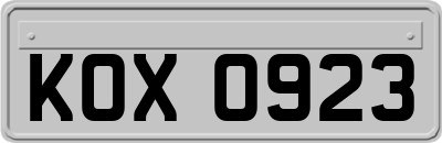 KOX0923