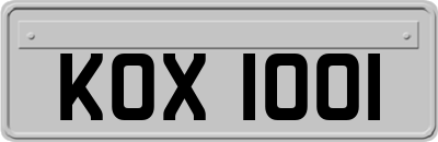KOX1001