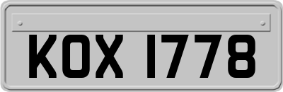 KOX1778