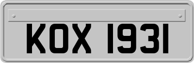 KOX1931