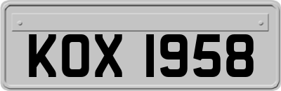 KOX1958