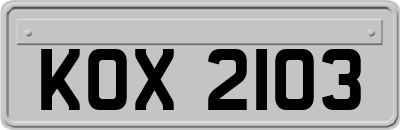 KOX2103