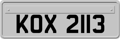 KOX2113
