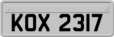 KOX2317
