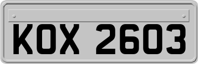 KOX2603