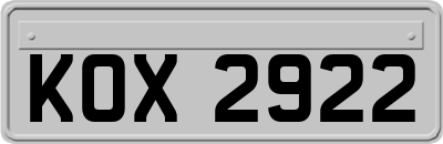 KOX2922