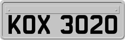 KOX3020