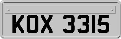 KOX3315