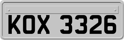 KOX3326