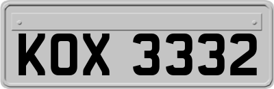KOX3332