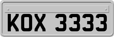 KOX3333