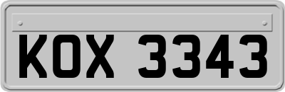 KOX3343