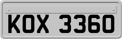 KOX3360