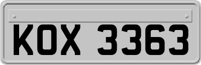 KOX3363