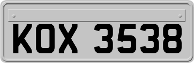 KOX3538