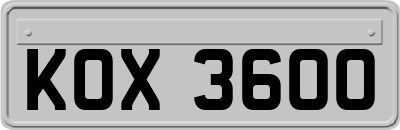 KOX3600